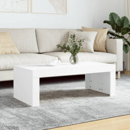 Berkfield Coffee Table White 102X50X36 Cm Engineered Wood - thumbnail 1