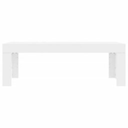 Berkfield Coffee Table White 102X50X36 Cm Engineered Wood - thumbnail 4