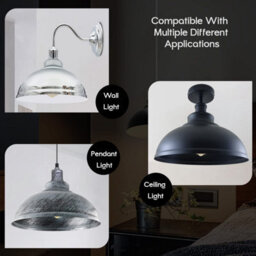 Retro Pendant Lamp Shades For Living Room Vintage Hanging Light Fixture - thumbnail 6