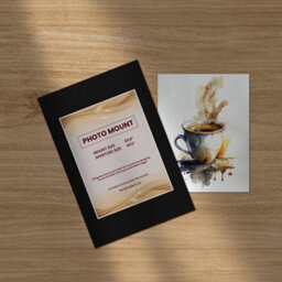 Ak Frames 6X4 Black Picture Mounts To Fit 4X3 Aperture Size - Mount Board Only (No Frame Included) - thumbnail 5
