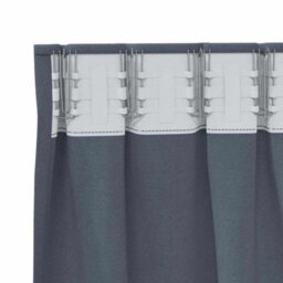 Walplus Curtains With Curtains 2 Pcs Anthracite 245 X 140 Cm Polyester - thumbnail 5