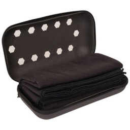Dare 2B Hexagon Towel Black (One Size) - thumbnail 2
