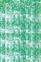 Netagon Shimmer Tinsel Curtain Reindeer Christmas Tree Design 3M X 1M Green - thumbnail 6