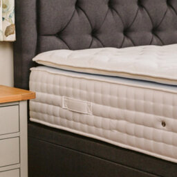 Divan Base Direct Sophia Briar-Rose Nova 1000 Pocket Sprung  Cushioned Pillow Top Memory Foam Bed Set 4Ft Small Double - Naples Slate - thumbnail 5