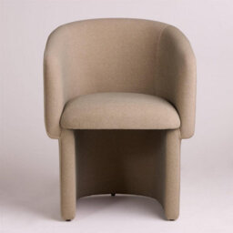 Where Saints Go Ltd Soho Dining Chair, Beige Fabric, Fully Upholstered Frame By Where Saints Go - thumbnail 4