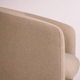 Where Saints Go Ltd Soho Dining Chair, Beige Fabric, Fully Upholstered Frame By Where Saints Go - thumbnail 9