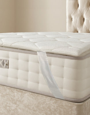 Somnior Beds Somnior Cooling Mattress Topper - Thin & Breathable Temperature Regulating Enhances Comfort Without Changing Mattress Feel - 3Ft - image 1