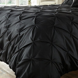 Gc Gaveno Cavailia Dazzling Diamonds Duvet Cover Bedding Set Black Double 3Pc With Pintuck Quilt Cover - thumbnail 3