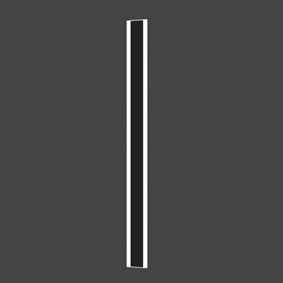 Ener-J Outdoor Acrylic Wall Light 120Cm 24W Warm White Ip65 Black - image 1