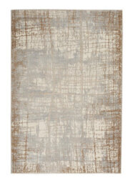 Ivory Taupe Modern Easy To Clean Abstarct Rug For Dining Room Bedroom And Living Room-69 X 221Cmcm (Runner) - thumbnail 8