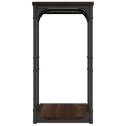 Berkfield Side Table Brown Oak 40X30X60 Cm Engineered Wood - thumbnail 6