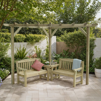 Ludlow Corner Pergola By Zest Outdoor Living - image 1