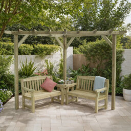 Ludlow Corner Pergola By Zest Outdoor Living - thumbnail 1