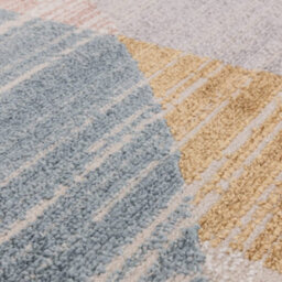 The Rug Edit Viva Geometric Blocks Multi Colour Living Room Rug - 160X220Cm - thumbnail 7
