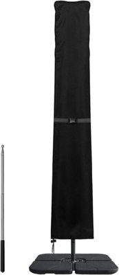 Sunshade Canopy For Cantilever Parasols, Including Rope And Pole - 57 X 240 Cm - image 1