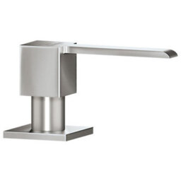 Villeroy & Boch 250Ml Brushed Stainless Steel Square Soap Dispenser 923630Lc. - thumbnail 2