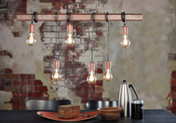 Stylish Multi Bulb Industrial Pendant Light With Matching Wall Sconces For Modern Homes - thumbnail 4