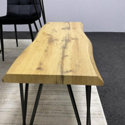 Kosy Koala Dining Table Set With 4 Black Velvet Chairs And Bench Modern Dining Room Furniture - thumbnail 9