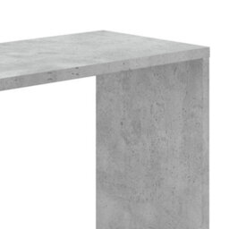 Berkfield Bookcase 5-Tier Concrete Grey 80.5X23.5X162.5 Cm Engineered Wood - thumbnail 6