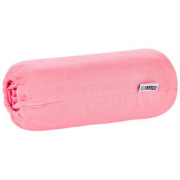 Beliani Fitted Sheet Janbu Cotton 200 X 200 Cm Coral - thumbnail 7