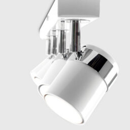 Valuelights Rosie Modern 4 Way Gloss White Straight Bar Ceiling Spotlight - thumbnail 3