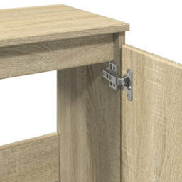 Berkfield Bathroom Cabinet Sonoma Oak 58X33X60 Cm Engineered Wood - thumbnail 7