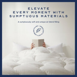 Snuggledown Indulgent Cotton Hotel 13.5 Tog Duvet + 2 Soft Pillows - thumbnail 3