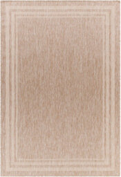 Livabliss Tuareg-Cottage Beige Ivory In- & Outdoor Jute-Look Rug 160 X 213 Cm Easy Care, Non Shedding - thumbnail 1