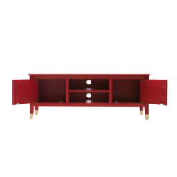 Cabinet Bits Palazzi 2 Door Tv Unit Red H45 W120 D35Cm - thumbnail 4