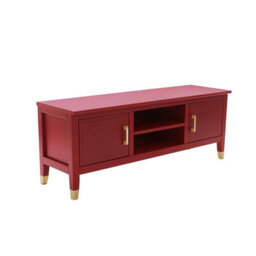 Cabinet Bits Palazzi 2 Door Tv Unit Red H45 W120 D35Cm - thumbnail 3