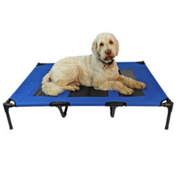 Actiaspet Blue Elevated Mesh Pet Bed Xlarge - thumbnail 1