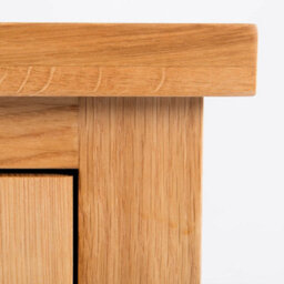 London Oak 120Cm Large Tv Unit - Fully Assembled By Roseland Furniture - thumbnail 6