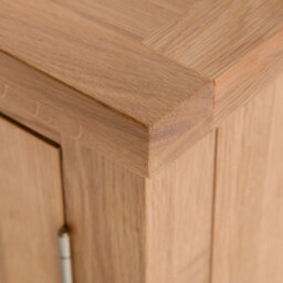 London Oak 120Cm Large Tv Unit - Fully Assembled By Roseland Furniture - thumbnail 7