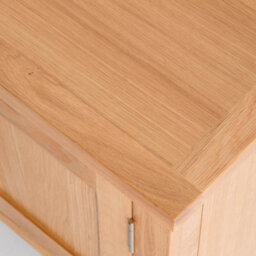 London Oak 120Cm Large Tv Unit - Fully Assembled By Roseland Furniture - thumbnail 8