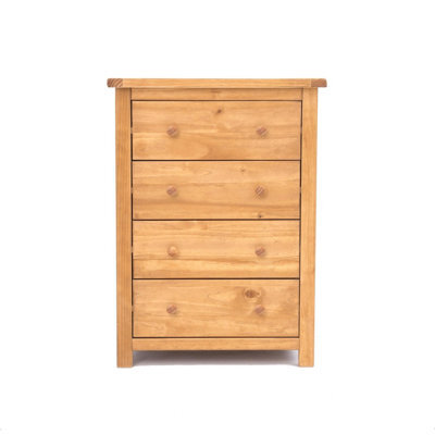Cabinet Bits Lugo 4 Drawer Chest Of Drawers Wood Knob - image 1