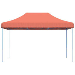 Walplus Foldable Party Tent Garden Gazebo Canopy Pop-Up Terracotta 440X292X315 Cm - thumbnail 3