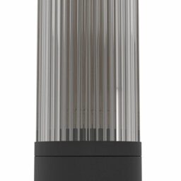 Eglo Salle Sleek Black Outdoor Wall Light - thumbnail 3
