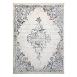 RugsX Distin 0826A White / Blue / Light Green Modern Carpet - Ornament, Vint  140X190 Cm - thumbnail 3
