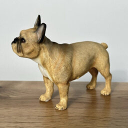 Animal Crackers Tan French Bulldog Figurine From The Leonardo Dog Studies Range, Gift Boxed. - thumbnail 6