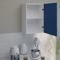 Jd Greta Kitchen Wall Unit 500mm Storage Cabinet With Doors And Shelf 50Cm - Navy Matt - thumbnail 3