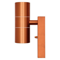Long Life Lamps Company Outdoor Double Wall Light Dusk Till Dawn Sensor Copper Ip65 Zlc341Cdtd - thumbnail 4