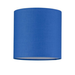 First Choice Lighting Set Of 2 Royal Blue Textured Cotton 17Cm Table Lamp Shades - thumbnail 2