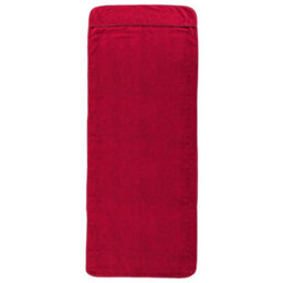 Berkfield Beach Towels 4 Pcs Burgundy 60X135 Cm Fabric 400 Gsm - thumbnail 4