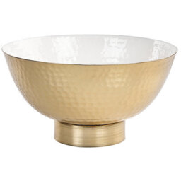 Beliani Set Of 3 Bowls Baru Metal Gold - thumbnail 5