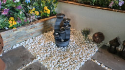 Outdoor Living UK 5 Bowl Pour Contemporary Water Feature  Tr/919-M1.a.d - thumbnail 2