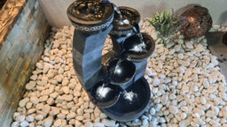 Outdoor Living UK 5 Bowl Pour Contemporary Water Feature  Tr/919-M1.a.d - thumbnail 4