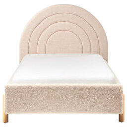 Beliani Kids Bed Boucle Anet 90 X 200 Cm (Eu Single) Beige - thumbnail 5