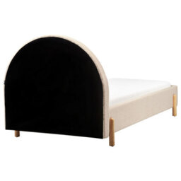 Beliani Kids Bed Boucle Anet 90 X 200 Cm (Eu Single) Beige - thumbnail 7
