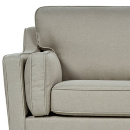 Beliani Sofa 3 Seater Lokka Fabric Beige - thumbnail 6