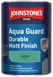 Johnstone's Trade Wood & Metal Aqua Guard Durable Matt Paint Jewel Weed (Ppg1230-5) 1L - thumbnail 2